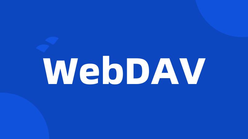 WebDAV