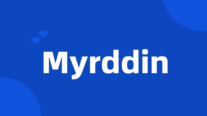 Myrddin