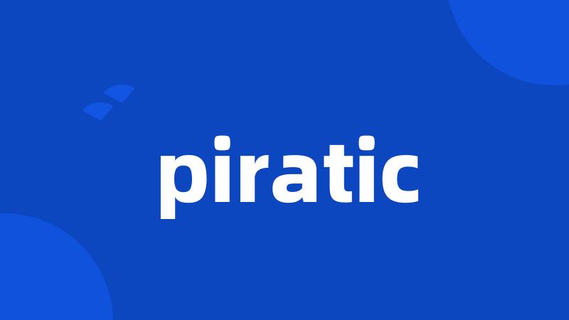 piratic