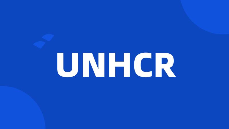 UNHCR