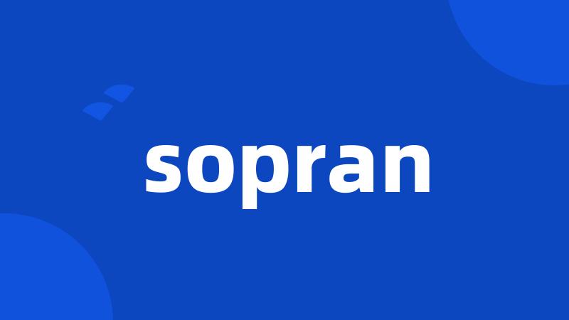 sopran