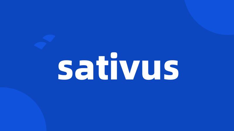 sativus