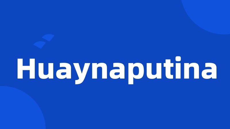 Huaynaputina