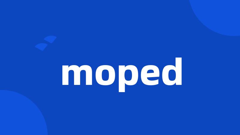 moped