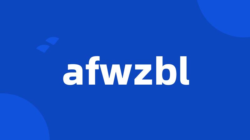 afwzbl