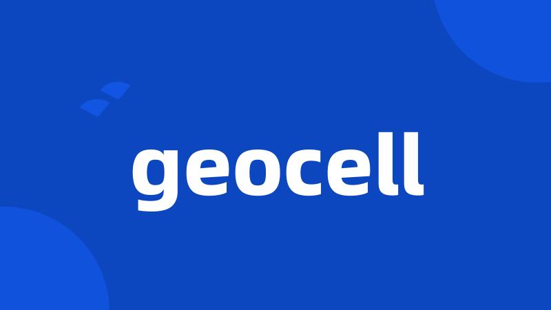 geocell