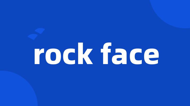 rock face