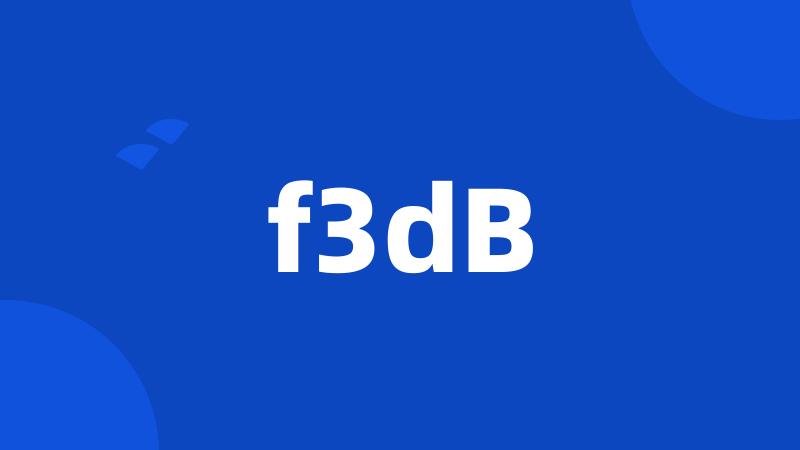 f3dB