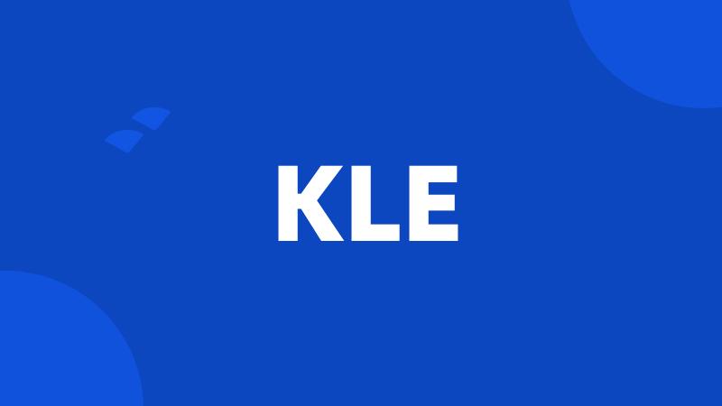 KLE