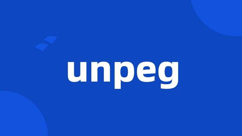 unpeg