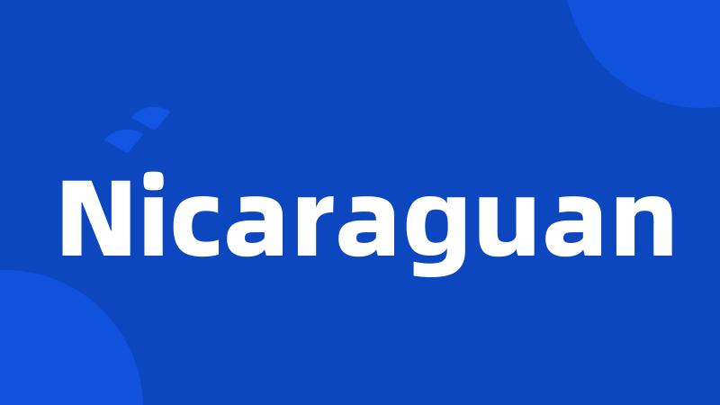 Nicaraguan