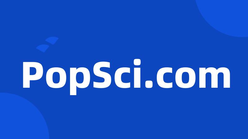 PopSci.com