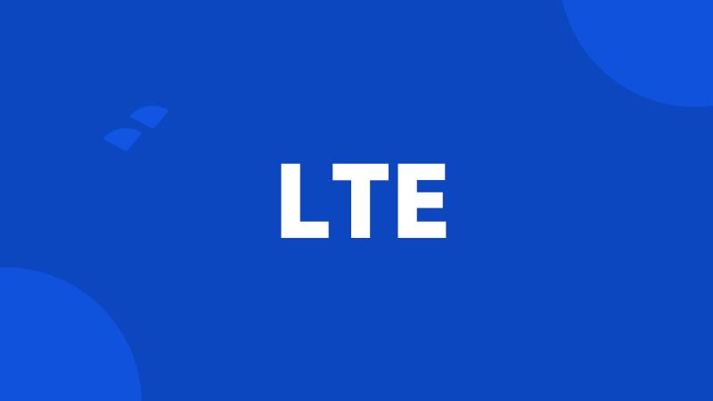 LTE