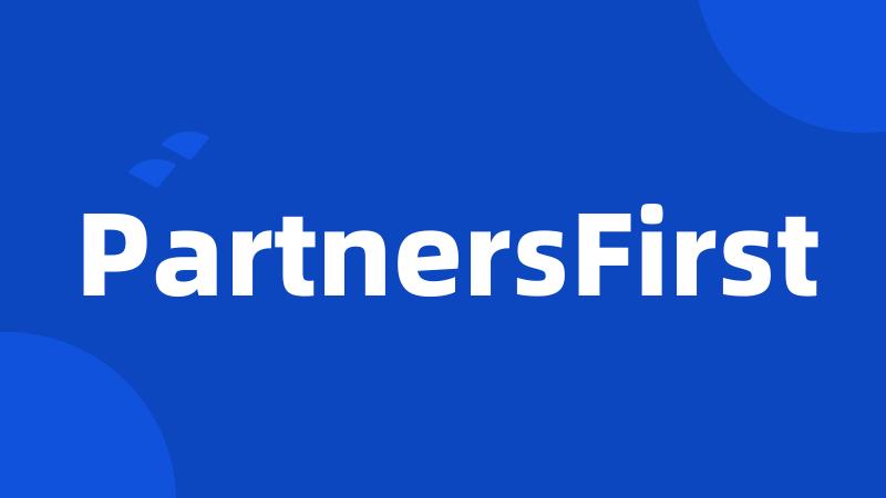 PartnersFirst