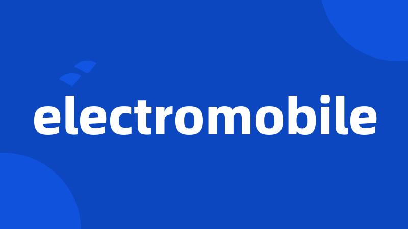 electromobile