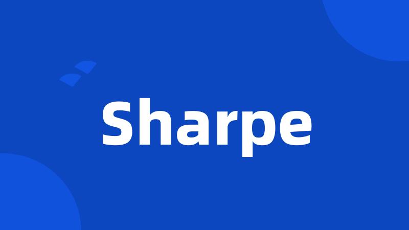 Sharpe