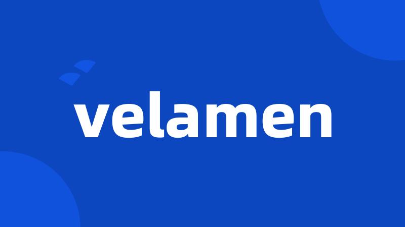 velamen