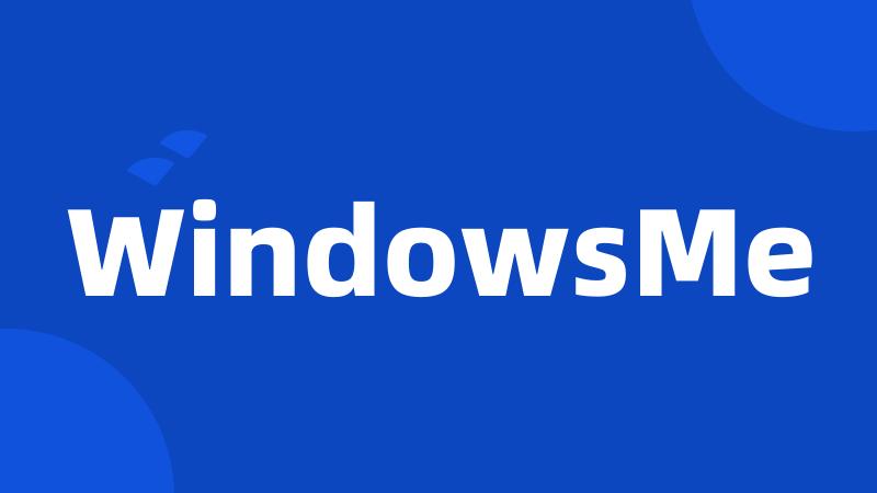 WindowsMe