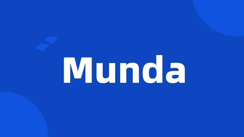 Munda