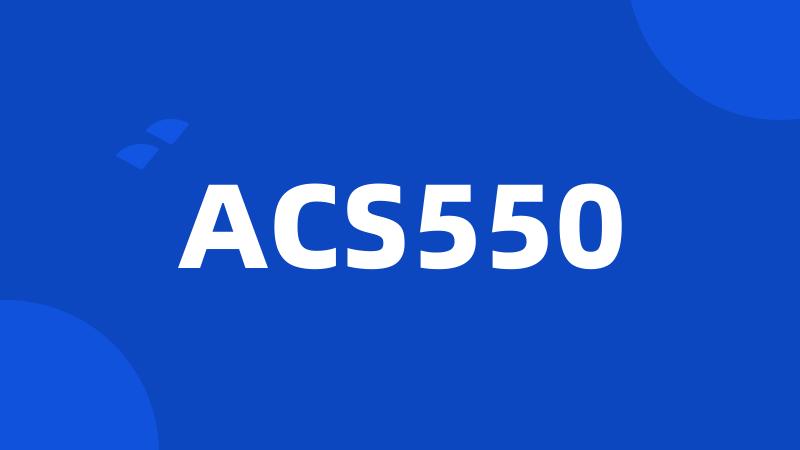 ACS550