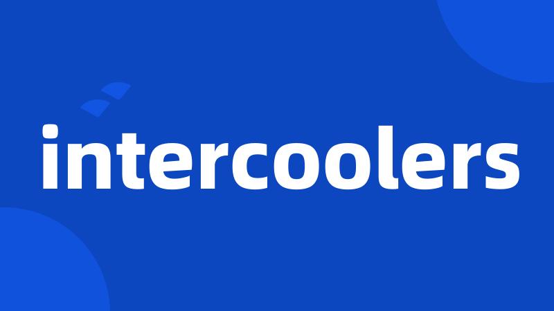 intercoolers