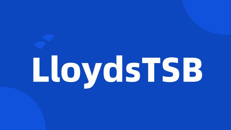 LloydsTSB