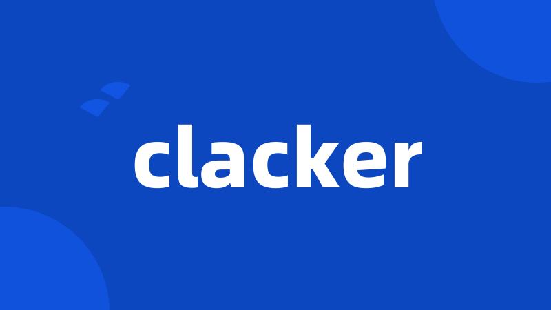 clacker