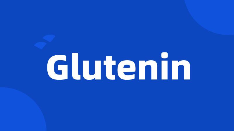 Glutenin