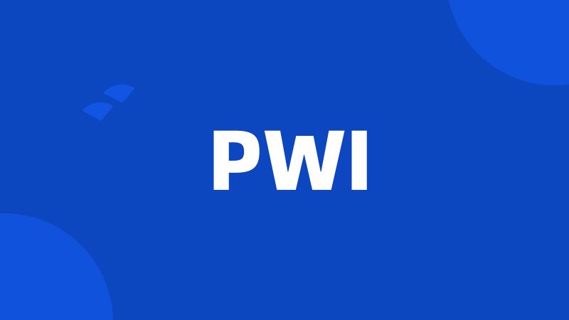 PWI