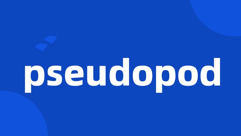 pseudopod