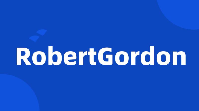 RobertGordon