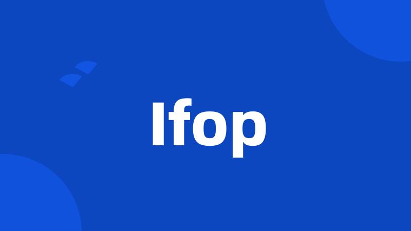 Ifop