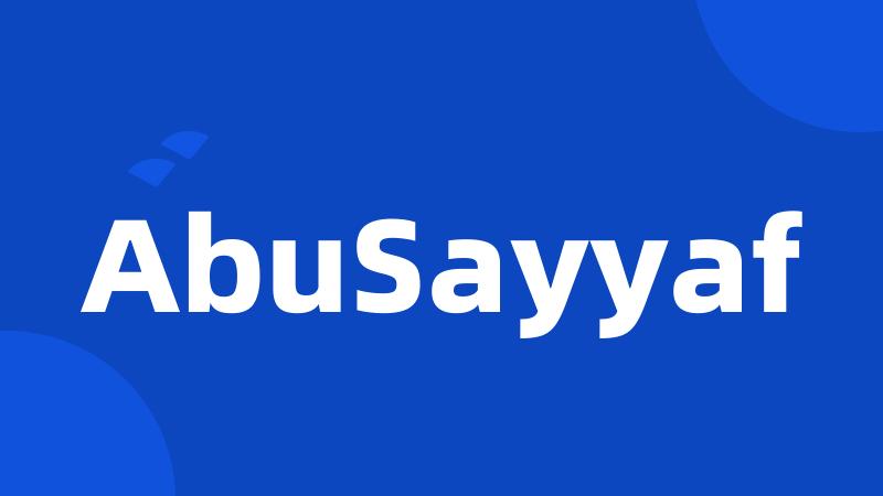 AbuSayyaf