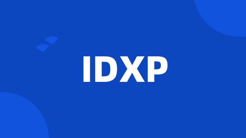 IDXP