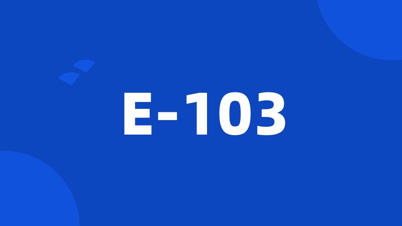 E-103
