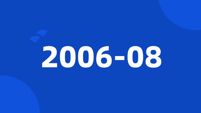 2006-08