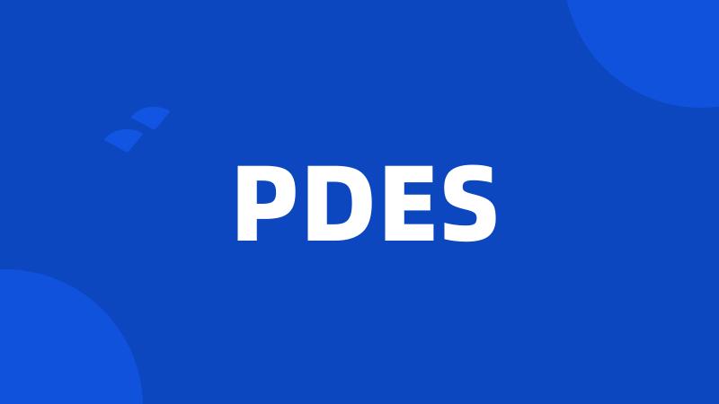 PDES