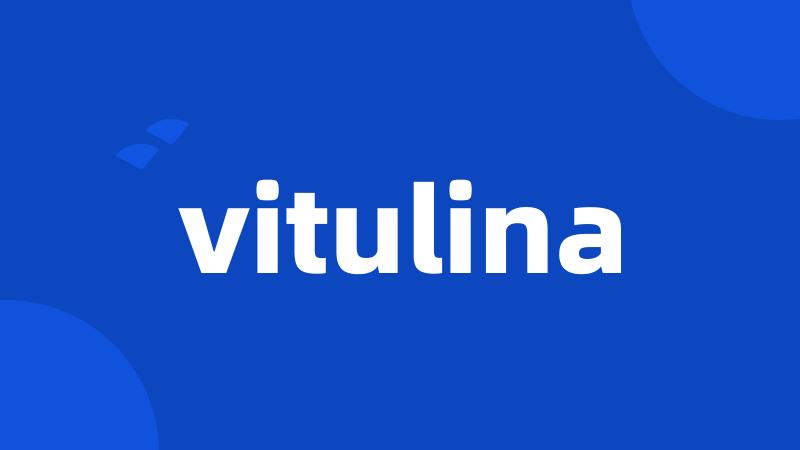 vitulina