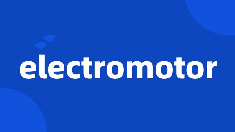 electromotor