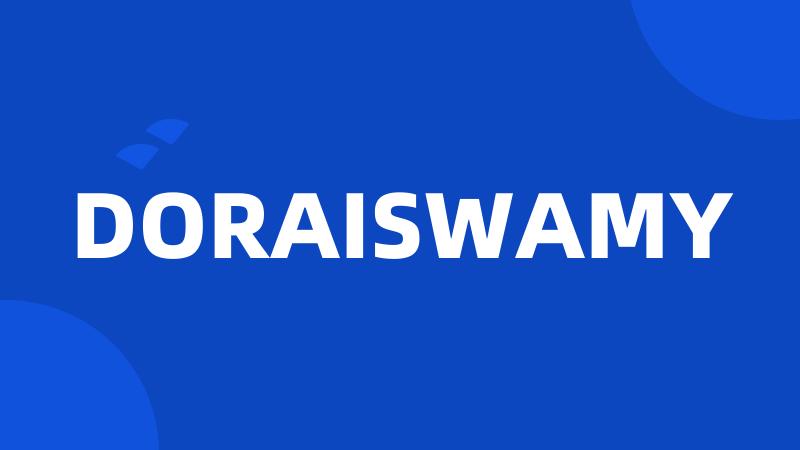 DORAISWAMY