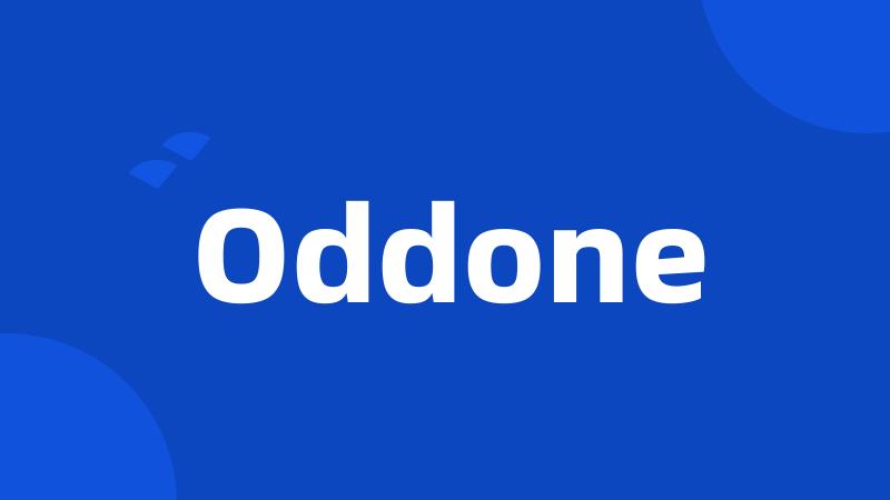 Oddone