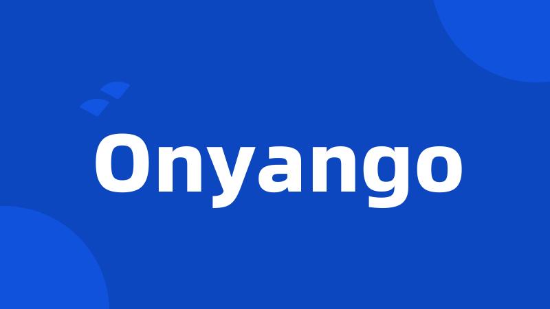 Onyango