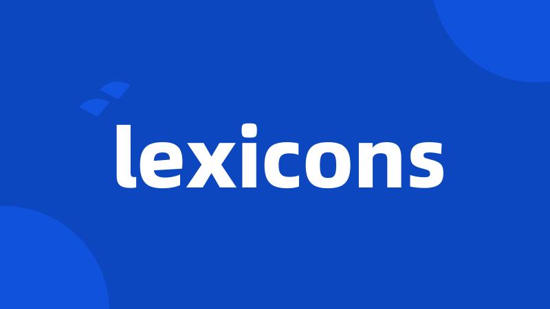 lexicons