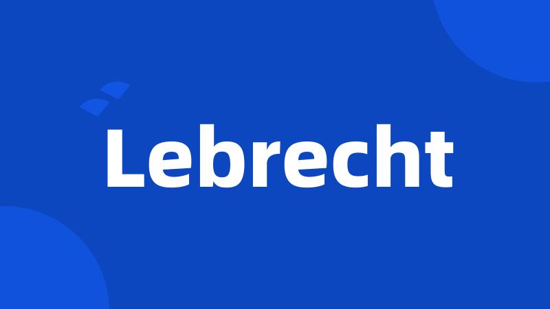 Lebrecht