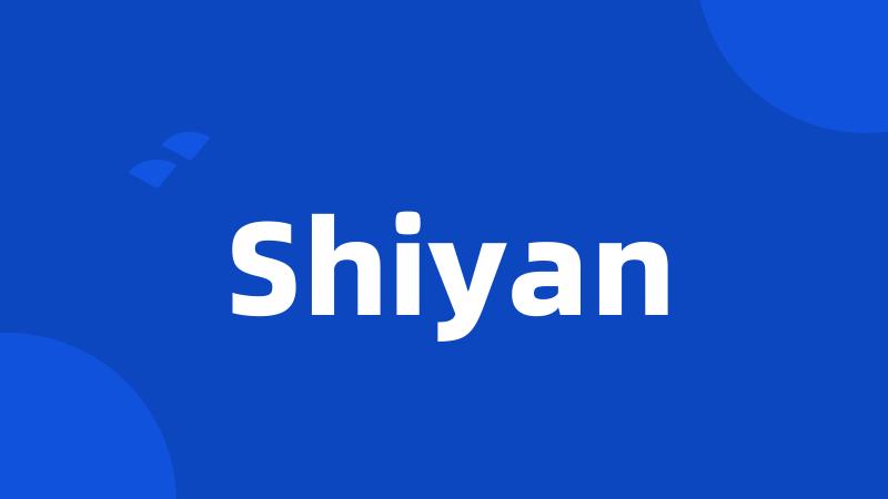 Shiyan