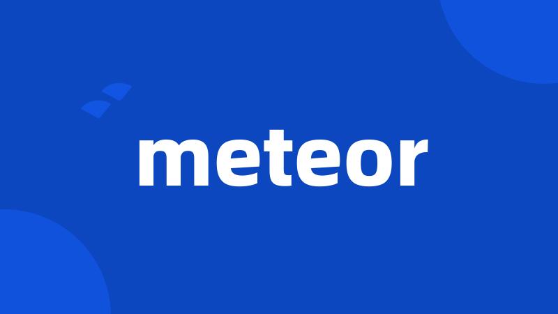 meteor