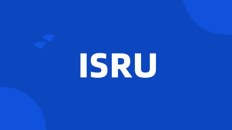 ISRU