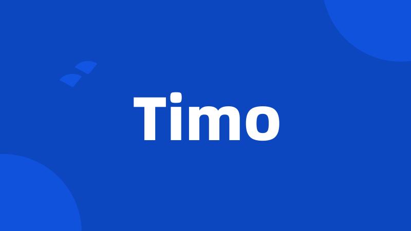 Timo