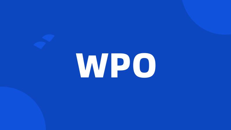 WPO