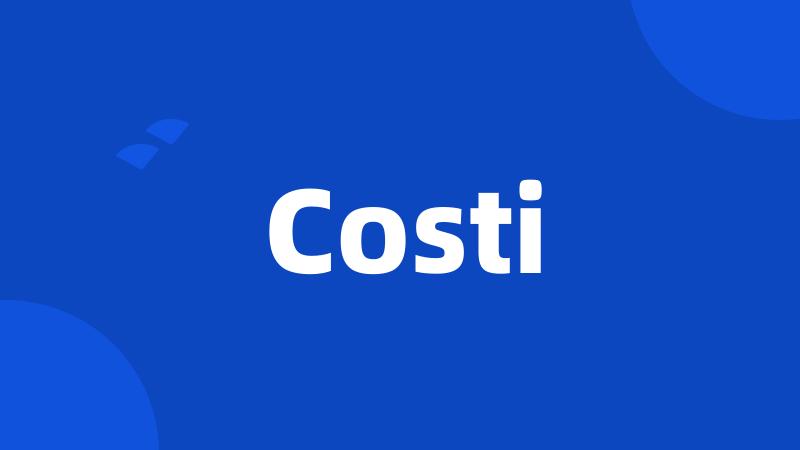 Costi